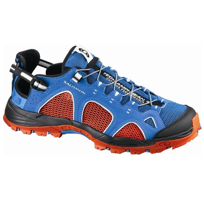 SALOMON TECHAMPHIBIAN 3 HERREN LAUFSCHUHE BLAU NEU