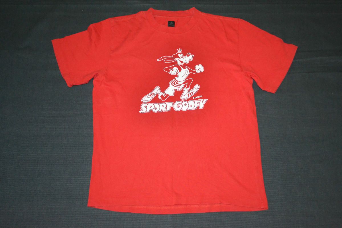 ADIDAS T Shirt Shirt Rot Goofy Sport GR 50 #664