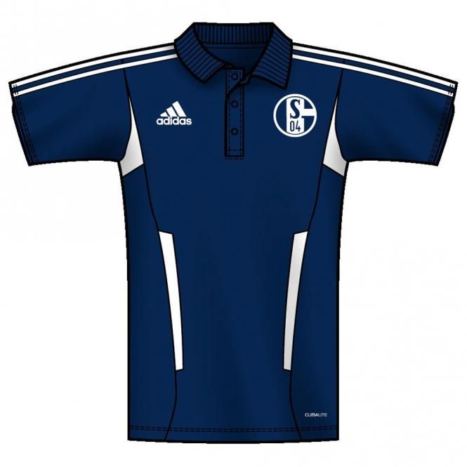 Adidas Schalke 04 Training Polo 11/12 4750