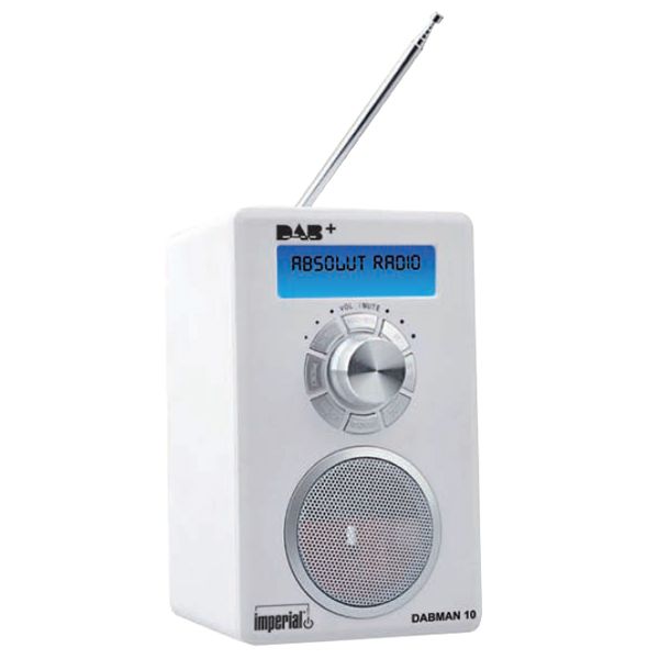 Imperial DABMAN 10 Weiss DAB Radio Digital Radio +NEU+