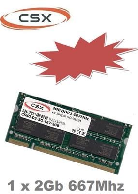 2Gb Notebook Ram 667Mhz DDR2 667 Laptop Memory Speicher Pc 5300