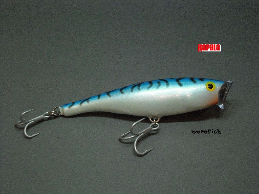 Rapala Skitter Pop SSP 12 Popper 12cm   SM Silver Mackerel