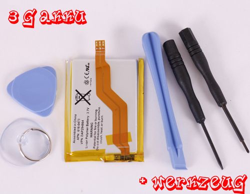 Touch 3 3G Akku + Werkzeug Batterie Battery Gen 3rd Tool 683