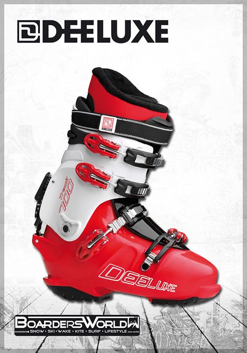 DEELUXE Snowboard Hardboots TRACK 700 THERMO red MP 28 = EU 43