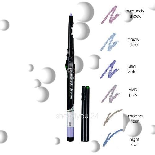 AVON AUGEN GLIMMERSTICK CHROMES EYELINER AUGENKONTURENSTIFT FARBWAHL