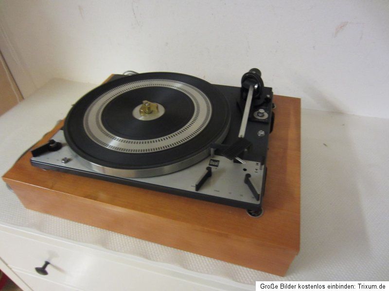 DUAL 1219 HIGH END PLATTENSPIELER BASTLER HOCHLEISTUNGS TURNTABLE