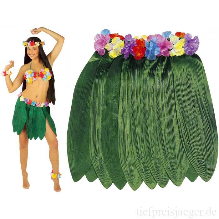 BANANENBLATT ROCK Suedsee Karibik Sommer Strand Hawaii Hula Motto