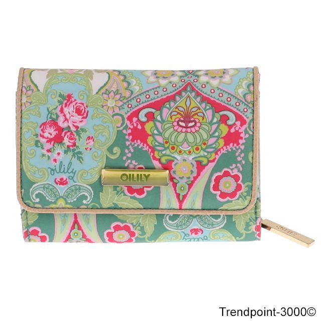 OILILY Summer Mosaic S Wallet Geldbörse Farben Strawberry, Apple u