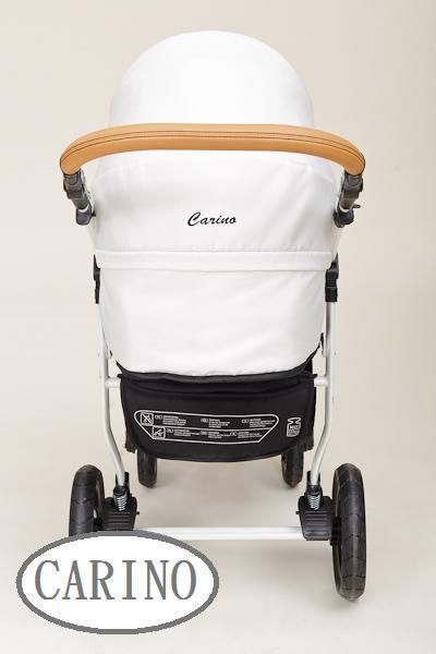 NEW NUE Kombi Kinderwagen 3in1 Exlusiv CARINO Ecrue