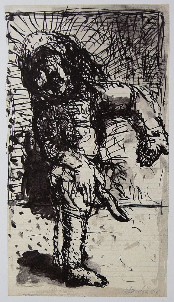 Baselitz, Georg – Auflage 850 – 709/850 signiert, Abstrakt