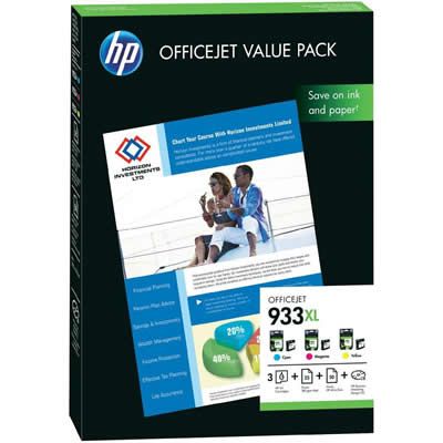 ORIGINAL 3x HP 933XL TINTE PATRONEN OFFICEJET 6600 6700 DRUCKER