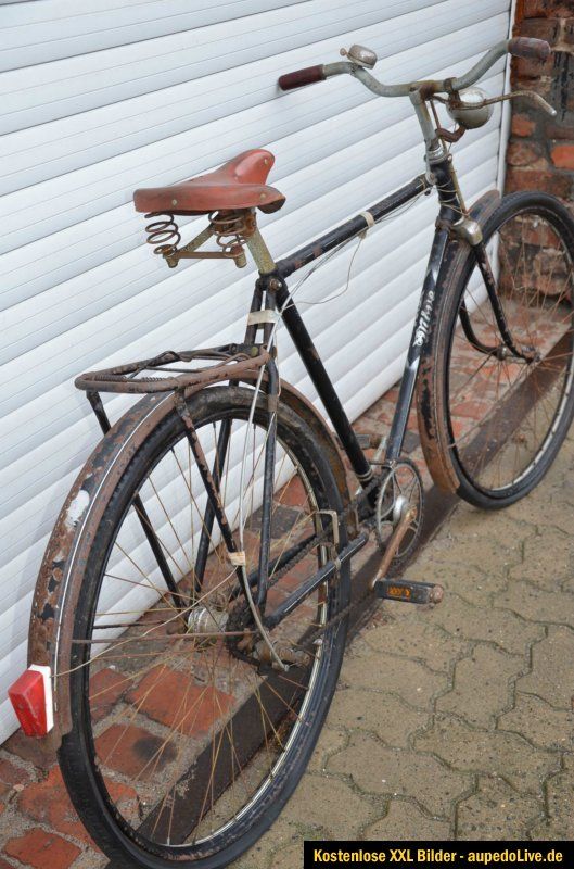 28er Möwe Fahrrad mit 3 Gang Schaltung um 1950