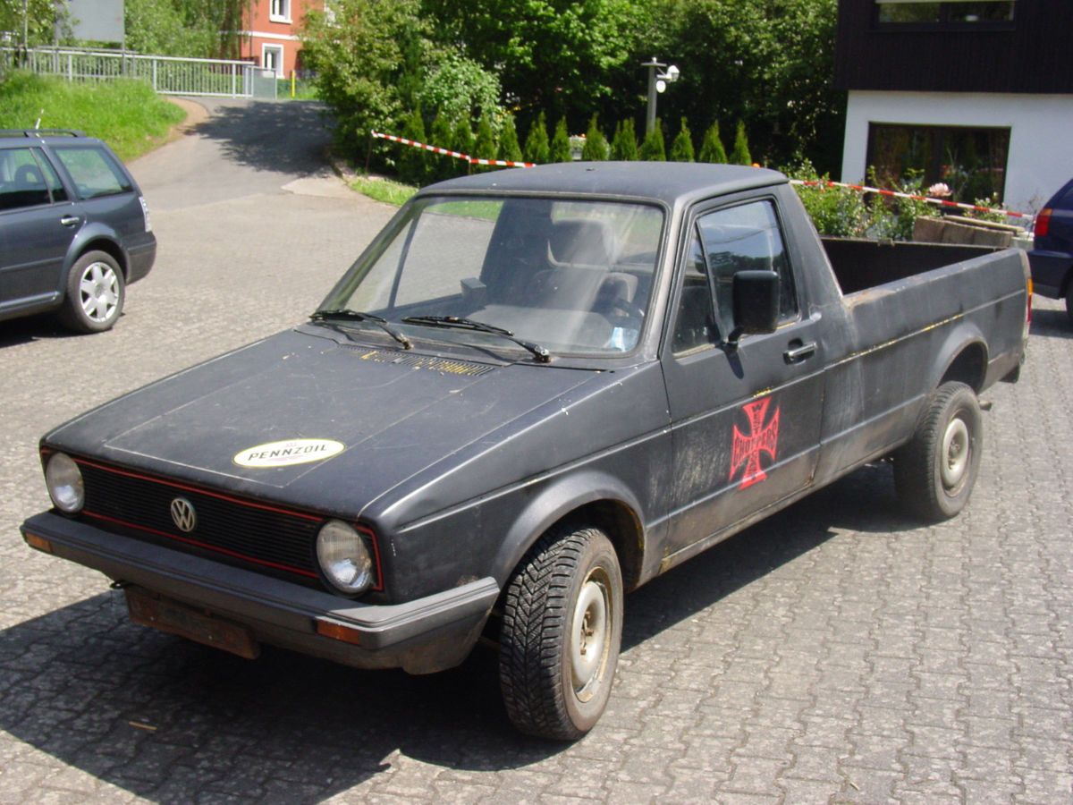 VW Caddy 07er Oldtimerzulassung fast Oldtimer Pick Up