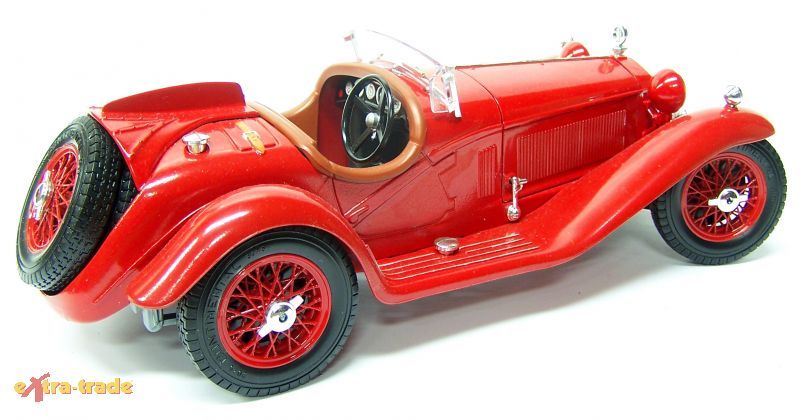 Altes Bburago Modellauto; Alfa Romeo 2300 Spider; M 1/18   3KWCH719