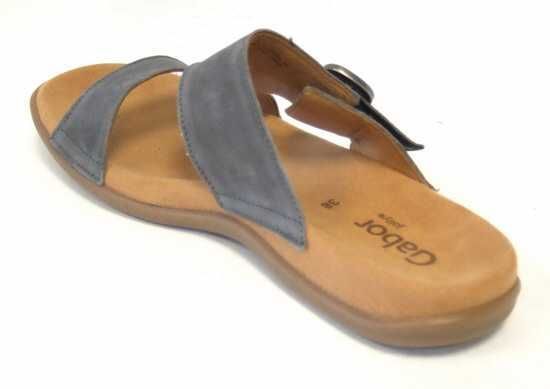 Gabor Damen Schuhe Pantolette grau fumo Gr. 36 bis 42