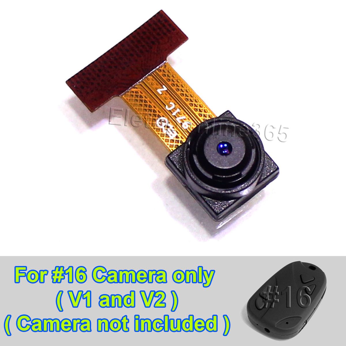 Lens A Module for 808 #16 HD Car Key Camera Pocket Camcorder 720P Mini