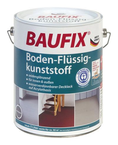 BAUFIX Boden Flüssigkunststoff 5 l Farbe Rotbraun