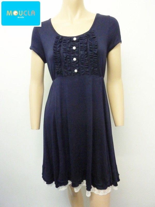 YUMI   Kleid Dress Malika y724 blau