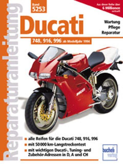 REPARATURANLEITUNG 5253 DUCATI 748 / 916 / 996 9783716820469