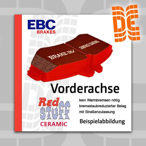 EBC Redstuff Bremsbeläge VW Transporter T3 2.1 Bj.79 92