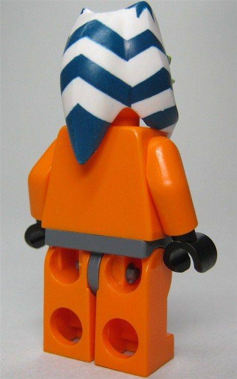 LEGO Star Wars Custom Figur Ahsoka Tano oranger Pilotenanzug