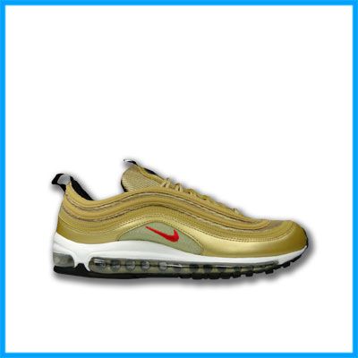 Nike Air Max 97 Gold/Weiß/Rot 42 43 44 45 46 47 48,5