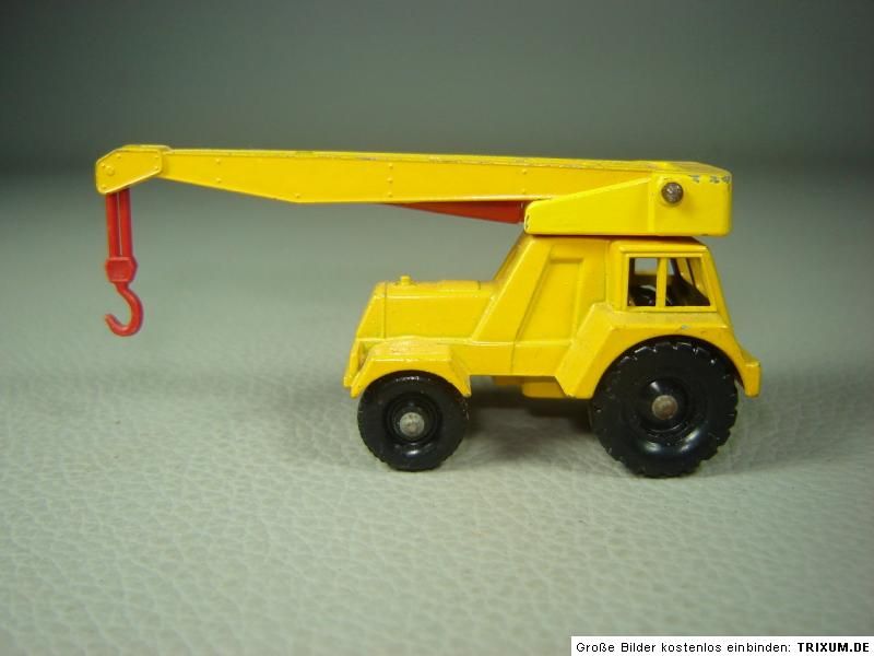 Jumbo Crane Matchbox Modell 11 Serie 1 75 Kranwagen Mobilkran Autokran