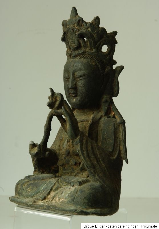 Guanyin, Bronze, China, Ming Dynastie, 16./17. Jh.