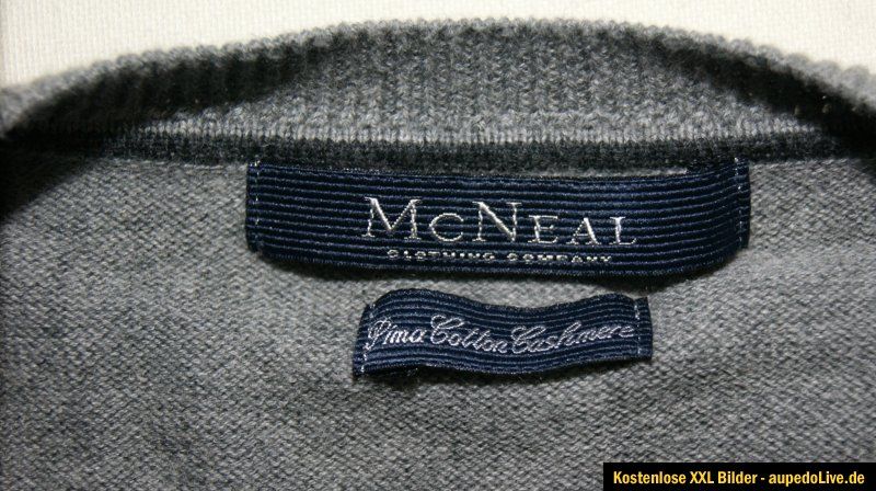 MCNEAL Kaschmir Wolle Strick Pullover Größe XXL 52 wie NEU