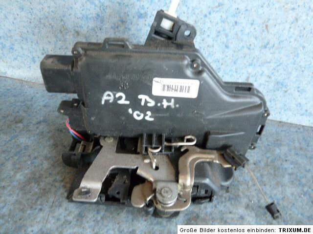 Audi A2   Türschloß Türschloss   Links Hinten   8Z0839015D