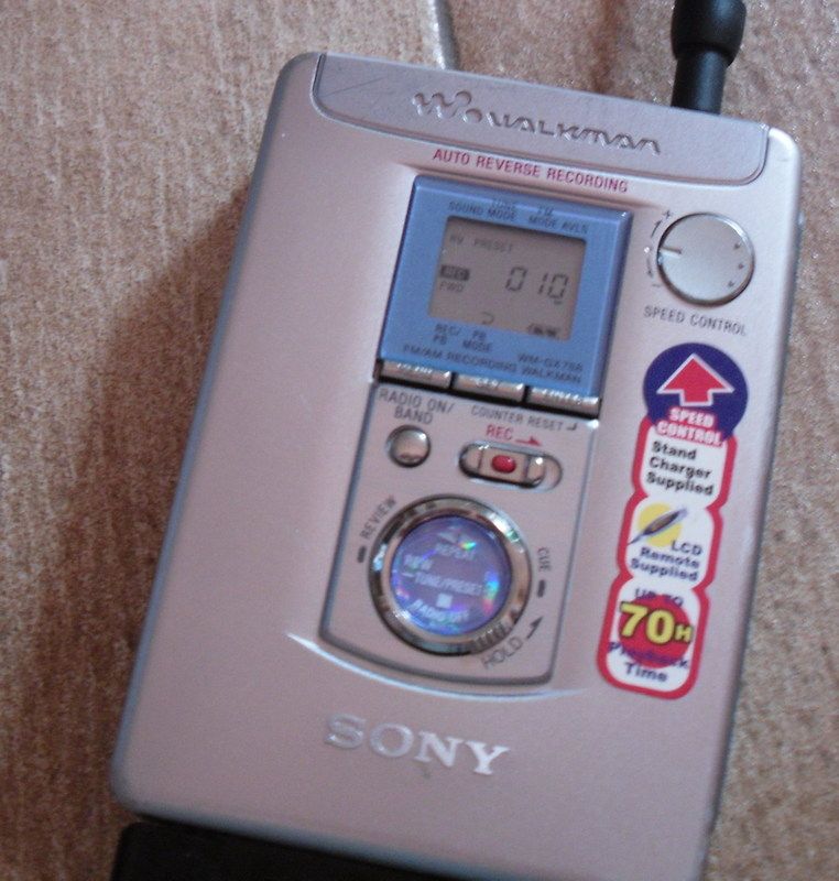 Walkman Sony WM GX788 FM AM Recording Walkman