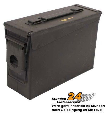 US Munitionskiste 27x9x18cm Munitions Kiste wasserdicht