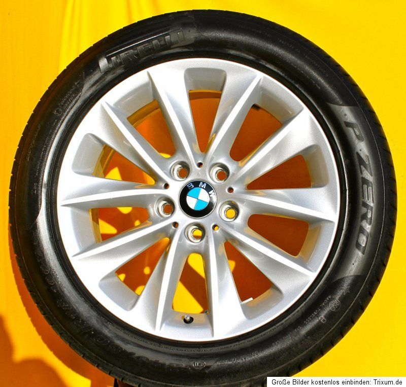 Original BMW X3 F25 18 Zoll Alufelgen Styling 307 V Speiche Pirelli