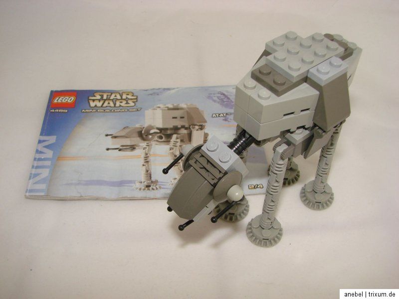 Lego Star Wars 4489 Mini AT AT Walker, mini Building Set + BA