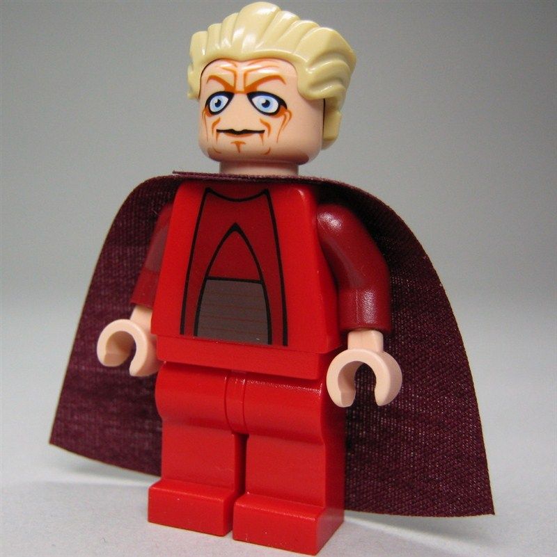 LEGO Star Wars Custom Figur Kanzler Palpatine mit Hologramm