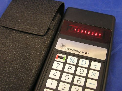 Taschenrechner Calculator Privileg 803