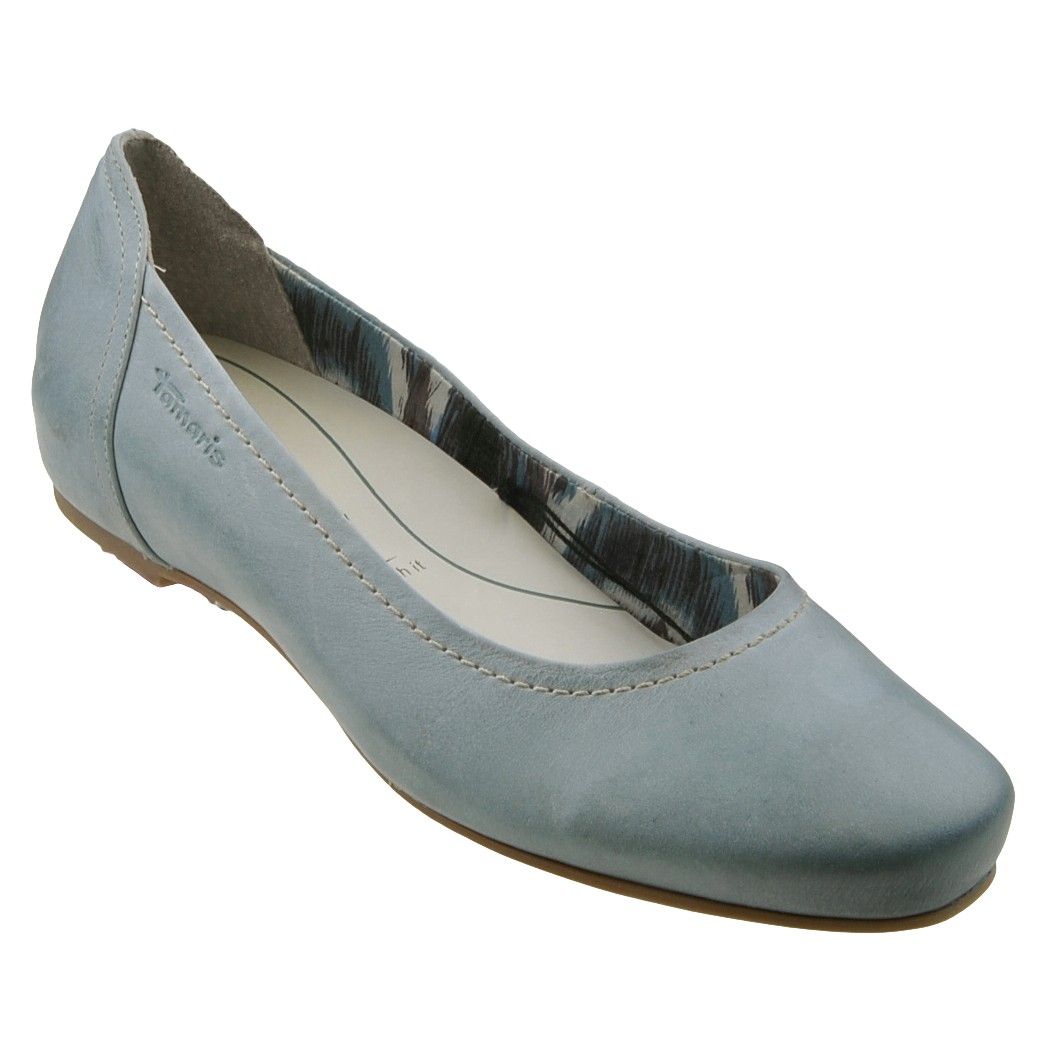 Neu TAMARIS Damenschuhe 1 22106 20 Damen Ballerinas Slipper Leder