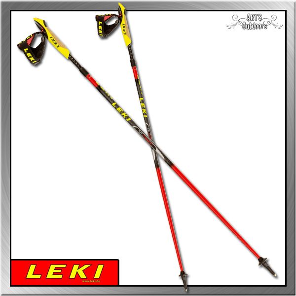 LEKI Nordic Walking Stöcke SPEED PACER VARIO red 105 cm