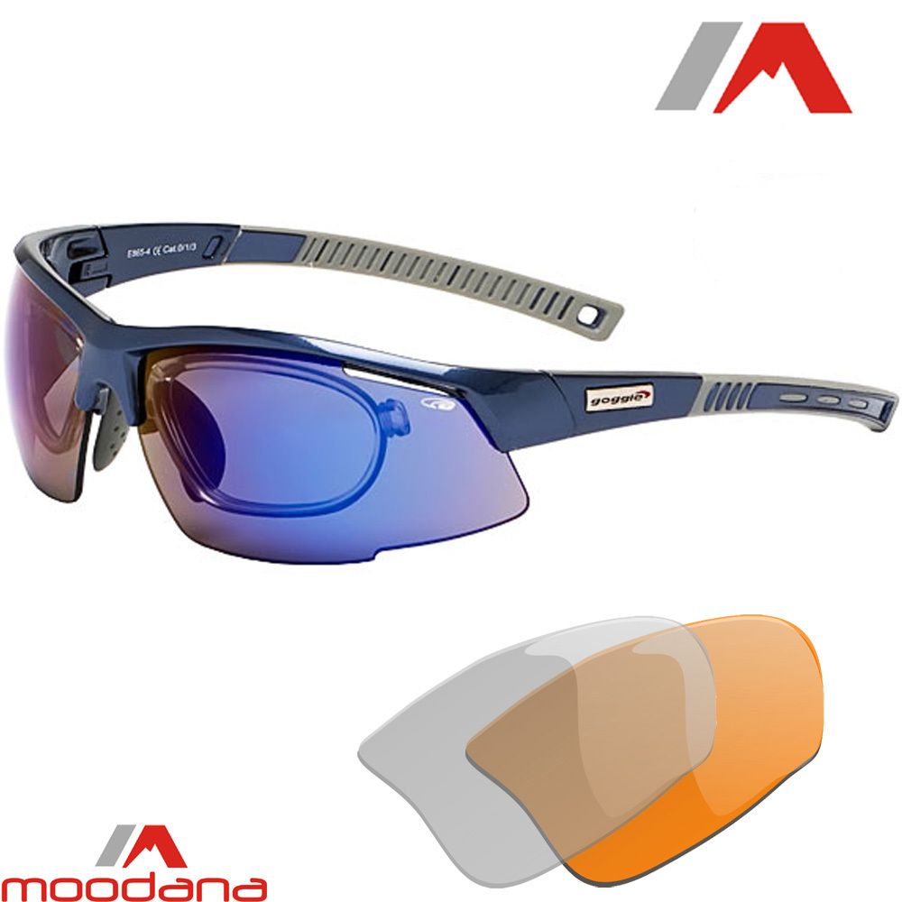 Fahrradbrille Radbrille Korrektur Clip verglasbar E865R