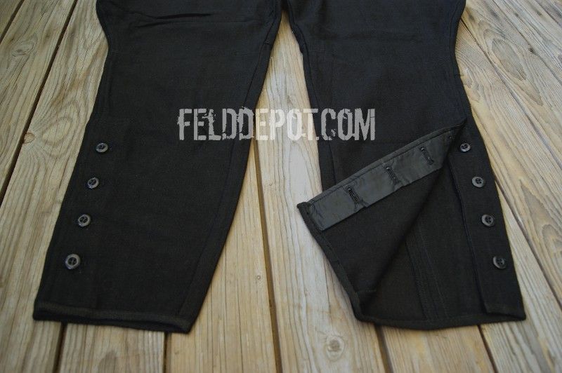 WK2 Elite Offizier Stiefelhose Breeches M32 schwarz L