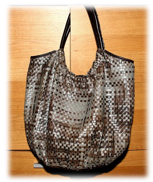 MANGO RIEssIG Beuteltasche Shoppertasche Shopper Beutel Henkeltasche