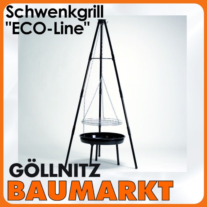 Profiline Schwenkgrill ECO Line Grill Holzkohle Neu