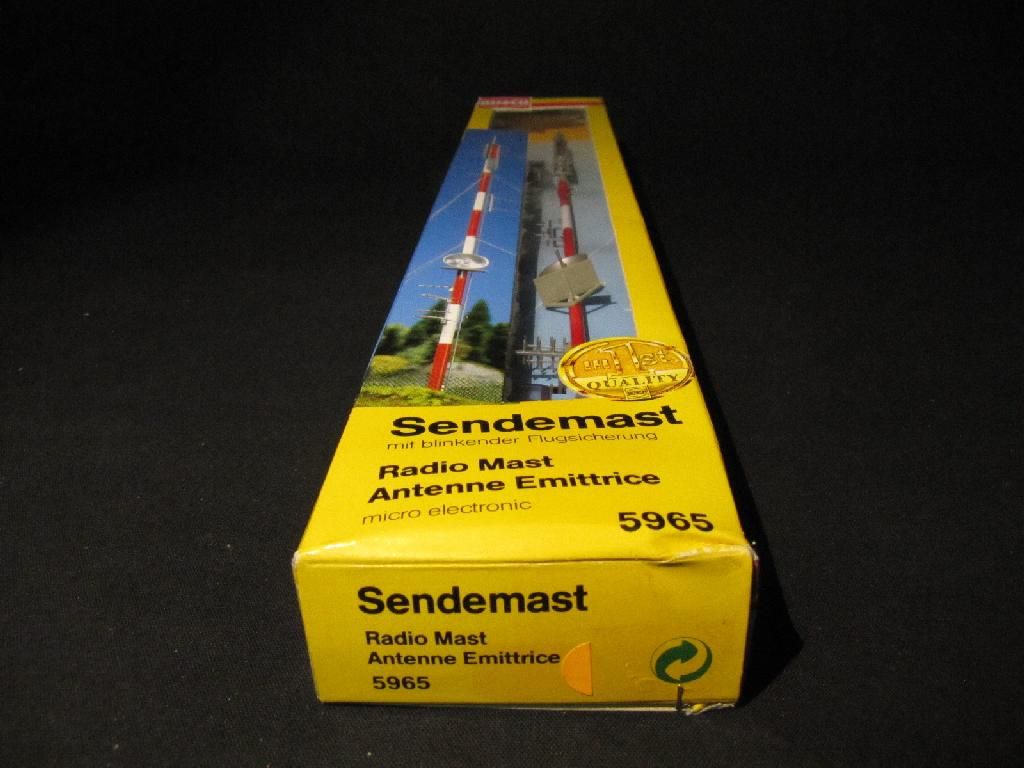 BUSCH 5965 Sendemast H0/TT/N NEU&OVP S5 864