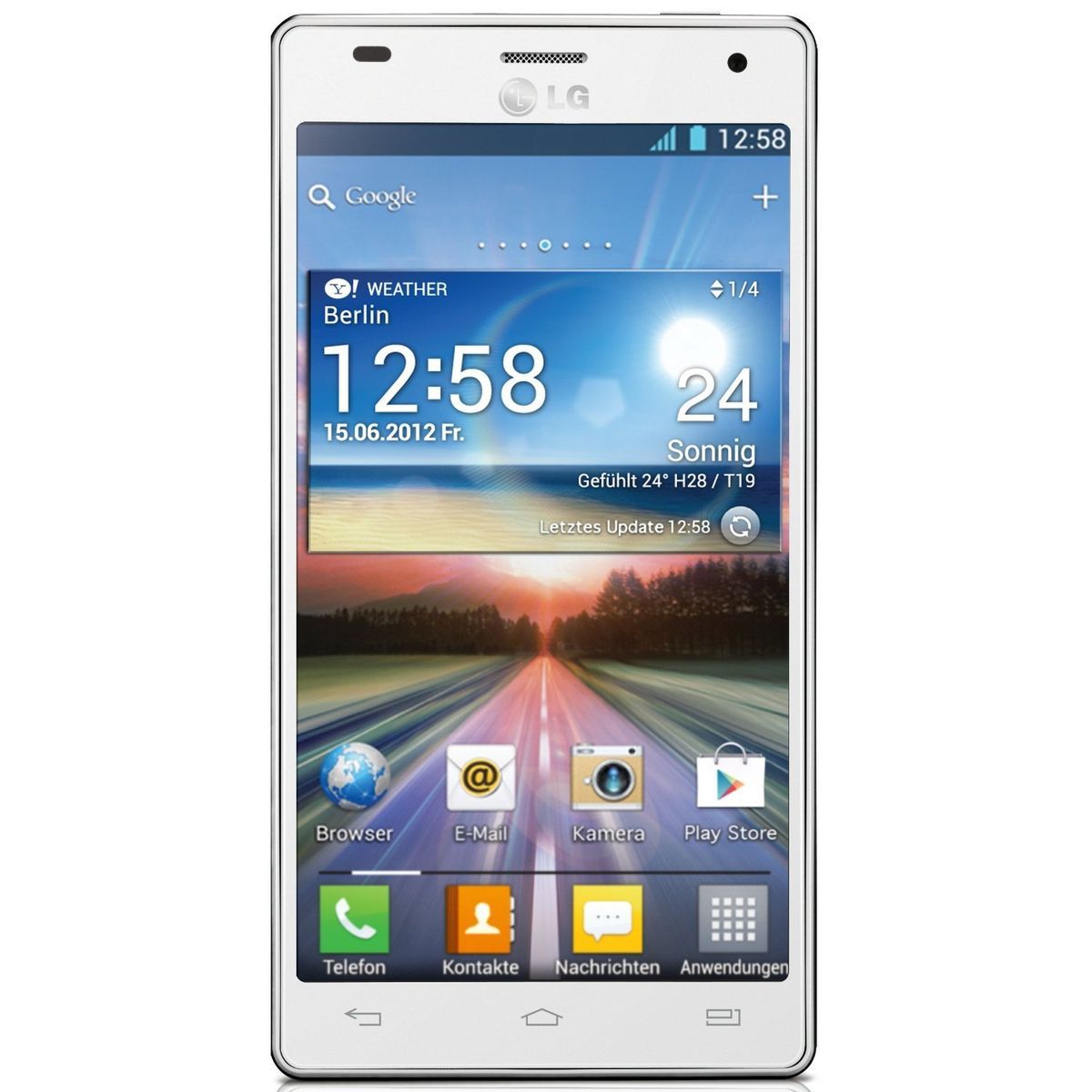 LG Optimus 4X HD P880 16 GB   Weiss (Ohne Simlock) Smartphone