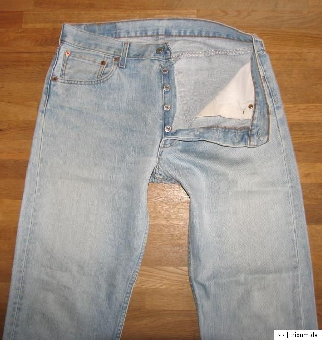 Schau mal helle LEVIS 501 Jeans W32/L32 +++