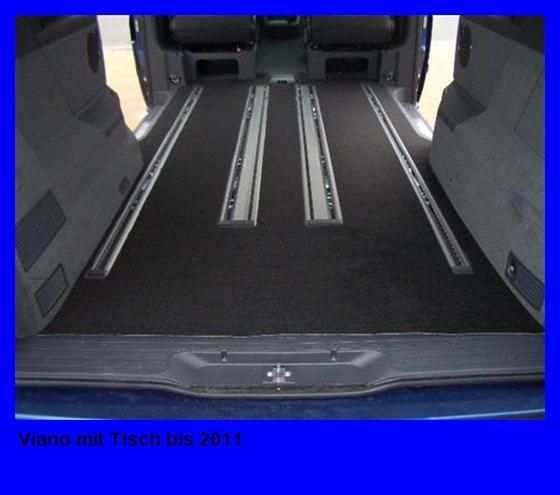 Gastraum Teppich Mercedes Viano Fußmatte Trend Ambiente lang bis 2011