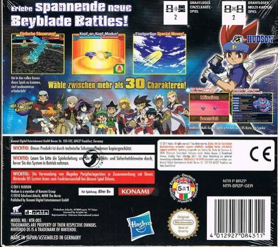 Nintendo DS Spiel Beyblade Metal Master Nightmare Rex NEU on PopScreen