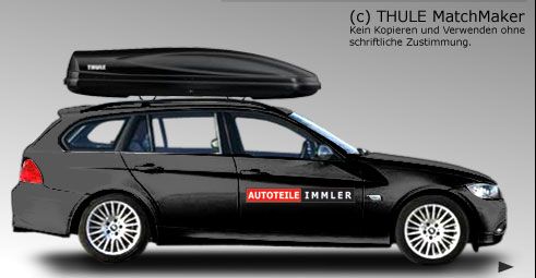 Dachbox THULE Atlantis 900   black schwarz 650 Liter