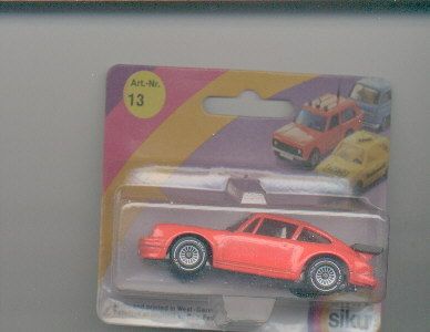 Siku Porsche 911, Turbo, 1059, Farbwechsler, Verfärber, original