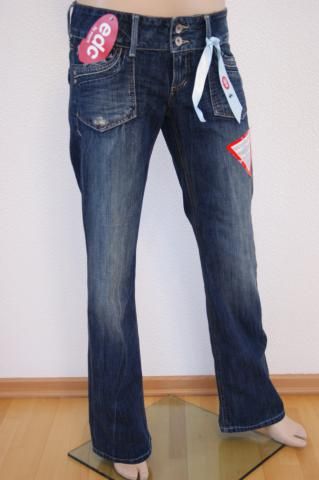 NEU EDC BY ESPRIT JEANS USED JEANS DAMEN CRAFT REGULAR FIT